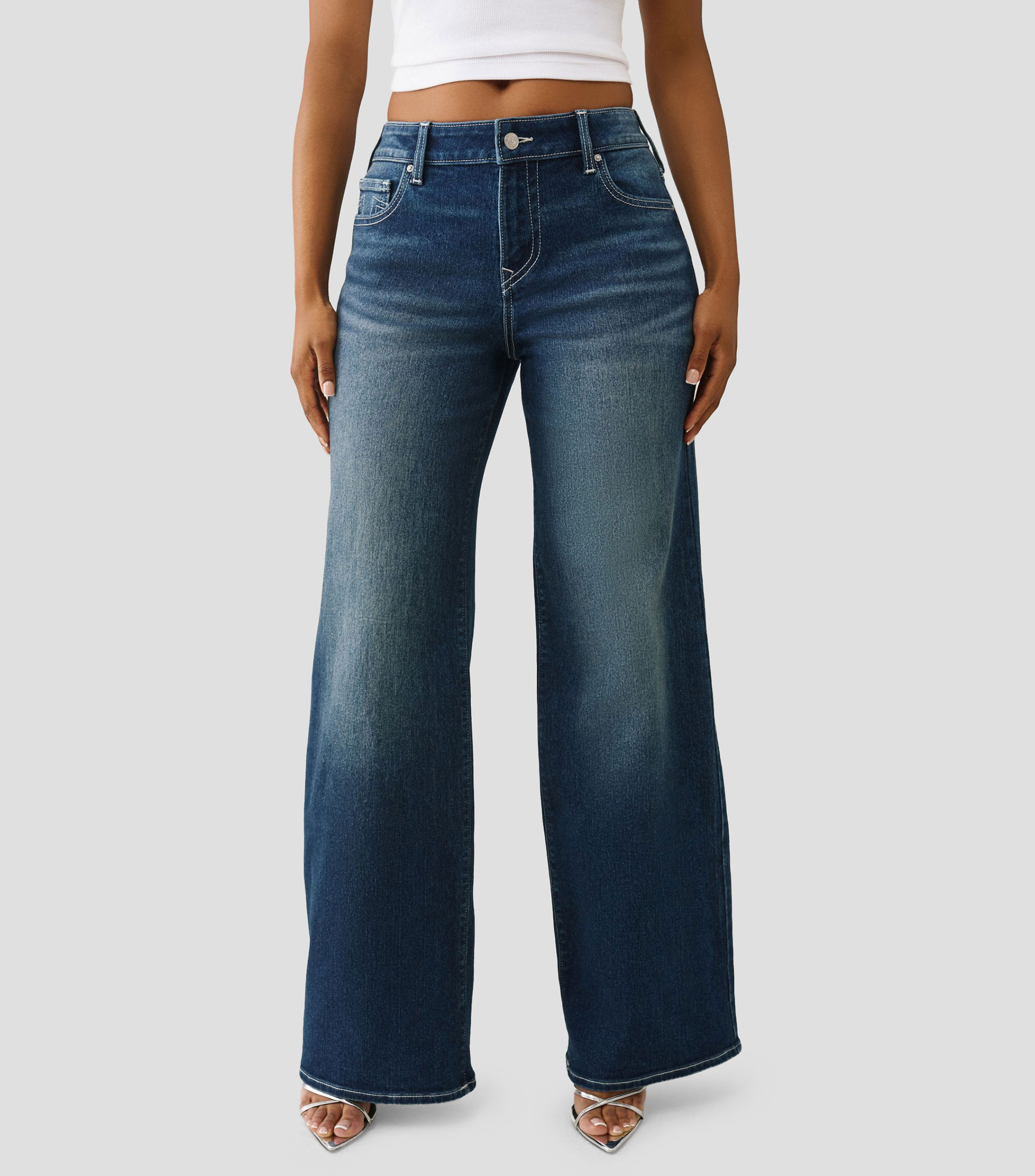 Jeans regular Mujer